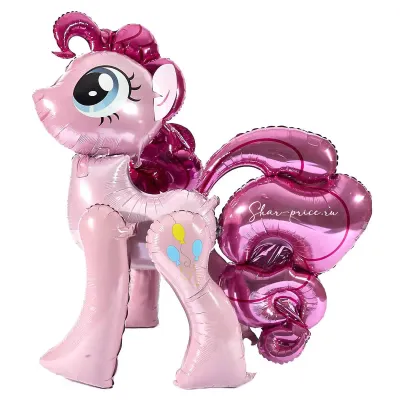 Ходячая фольгированная фигура розовая пони My Little Pony